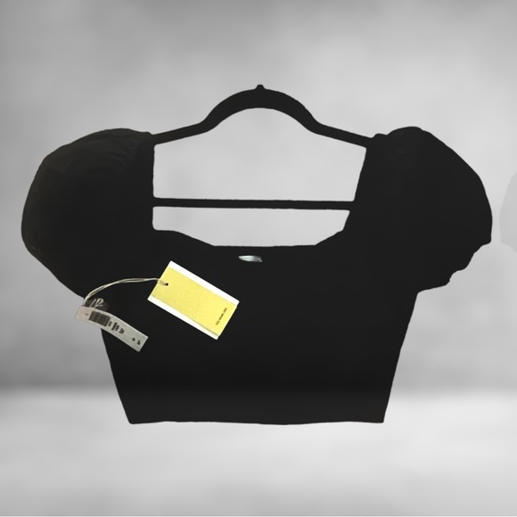 BNWT Wilfred Wander Linen Bustier Blouse Top sold out Black size small - Picture 6 of 6